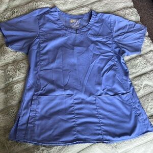WonderWink Pro Ceil Blue Scrub Top